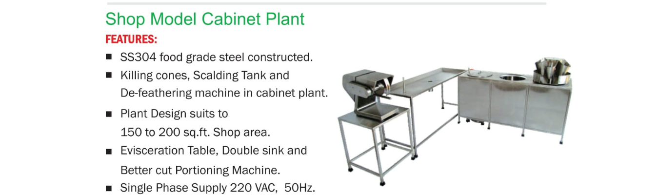 Manual Poultry Dressing Equipments